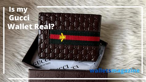 gucci logo wallet|real Gucci wallet.